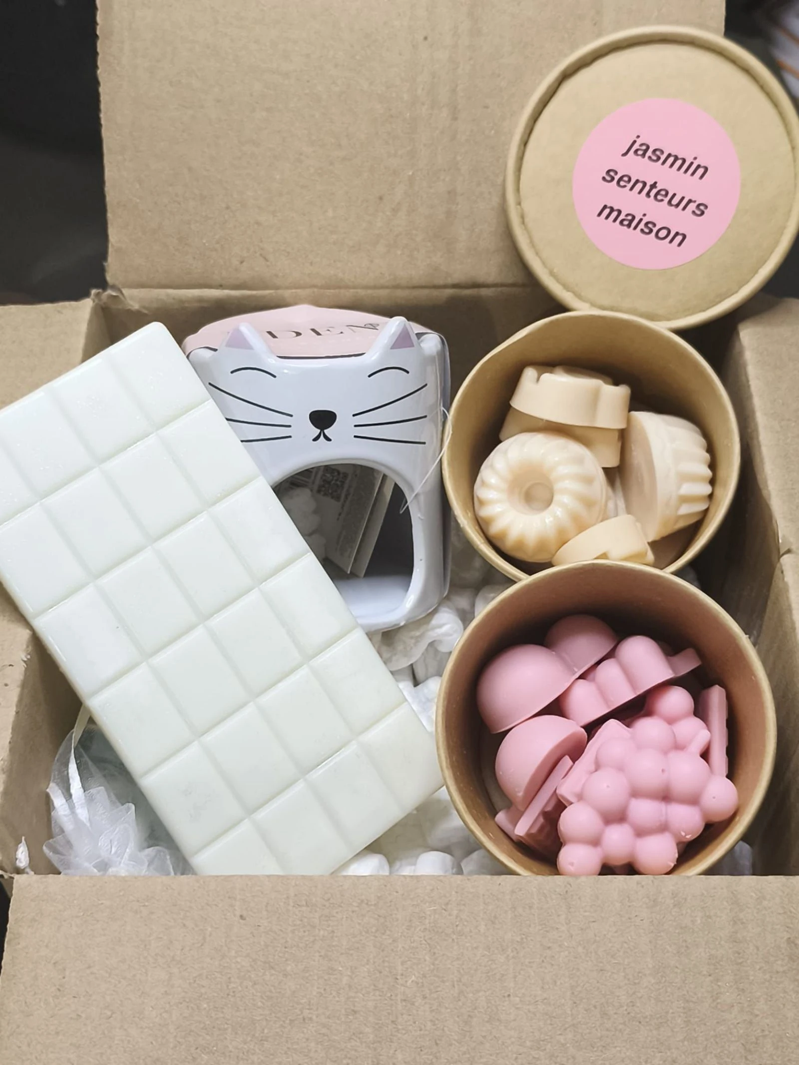 Box fondant parfumé 